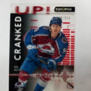 2022-23 UD synergy cranked up Ben Meyers