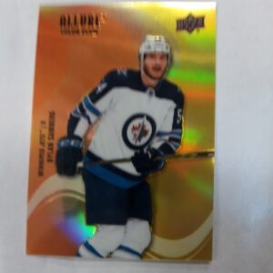 2022-23 UD allure color flow orange yellow Dylan Samberg