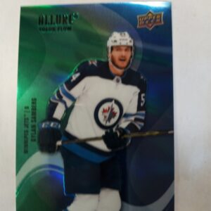 2022-23 UD allure color flow green blue Dylan Samberg