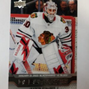 2023-24 UD series 1 debut dates Jaxson Stauber