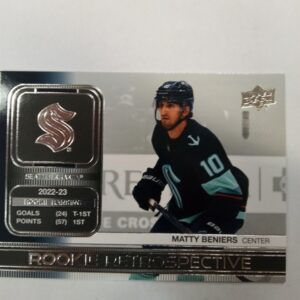 2023-24 UD series 1 rookie retrospective Matty Beniers