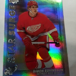 2023-24 UD series 1 star surge Simon Edvinsson
