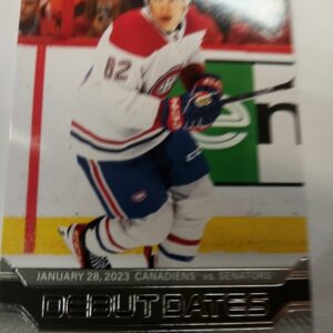 2023-24 UD series 1 deput dates Owen Beck