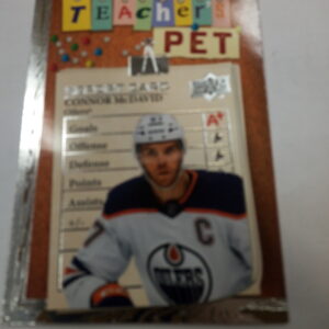 2023-24 UD series 1 teacher pet Connor McDavid