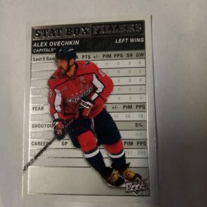 2023-24 UD series 1 stat box filliers Alex Ovechkin