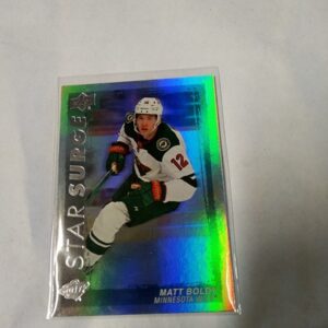 2023-24 UD series 1 star surge Matt Boldy