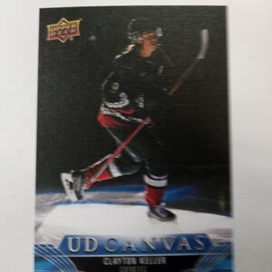 2023-24 UD series 1 canvas Clayton Keller