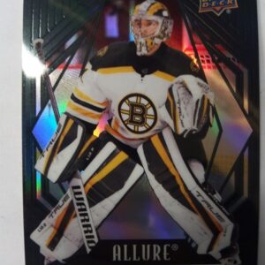 2022 - 2023 UD allure Jeremy Swayman Black Rainbow