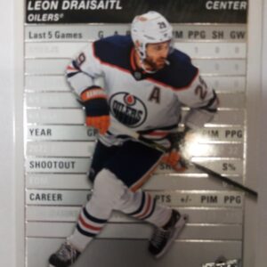 2023-24 UD series 1 stat box filliers Leon Draisaitl