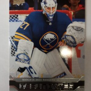 2023-24 UD series 1 debut dates Devon Levi