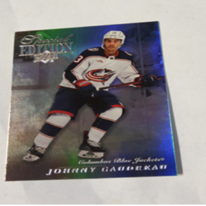 2023-24 UD series 1 special edition Johnny Gaudreau