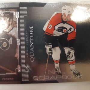1999-00 Upper Deck NHL Scrapbook Quantum John LeClair