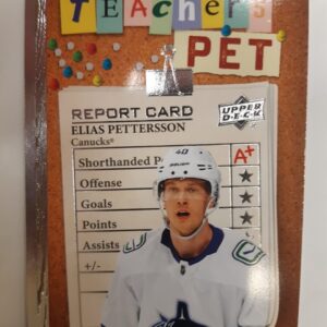 2023-24 Upper Deck Teacher's Pet Elias Pettersson