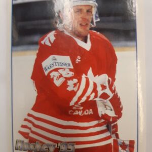 1995 Panini Pro Hockey Magazine Hockey 95 Stickers Steve Duchesne