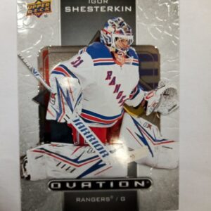2020-2021 Upper Deck Extended Ovation Igor Shesterkin