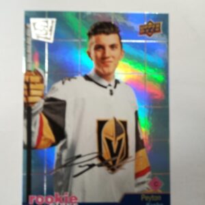 2020-21 UD extended series rookie class Payton Krebs autograph