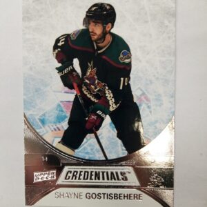 2021-22 Upper Deck Credentials Shayne Gostisbehere