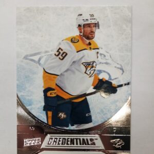 2021-22 Upper Deck Credentials Roman Josi