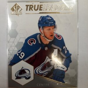 2022-2023 Upper Deck SP Authentic True Leaders Nathan MacKinnon