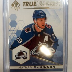 2022-2023 Upper Deck SP Authentic True Leaders Nathan MacKinnon (Blue)