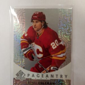 2022-23 UD SP Authentic pageantry Blake Coleman