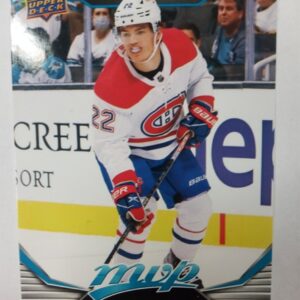 2022-2023 UD mvp Cole Caufield