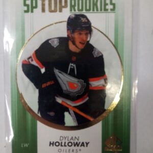 2022-23 UD SP Authentic Top Rookies green Dylan Holloway