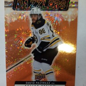 2023-24 UD series 1 dazzlers David Pastrnak