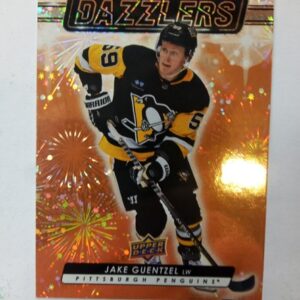 2023-24 UD series 1 dazzlers Jake Guentzel