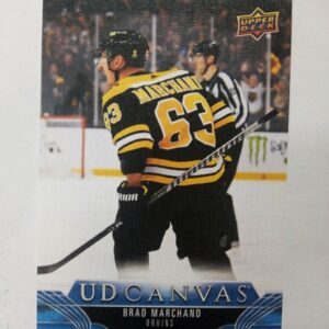 2023-24 Upper Deck UD Canvas Brad Marchand