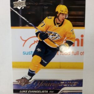 2023-24 Upper Deck Young Guns Luke Evangelista