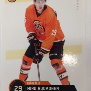 2021-2022 Cardset SM-Liiga Miro Ruokonen