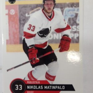 2021-2022 Cardset SM-Liiga Nikolas Matinpalo