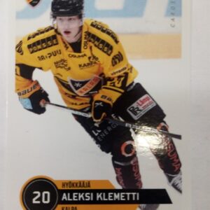 2021-2022 Cardset SM-Liiga Aleksi Klemetti