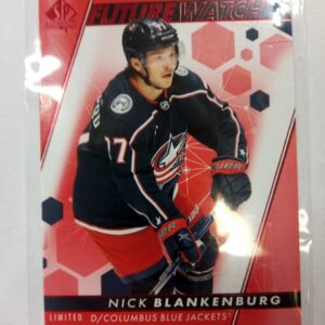 2022-23 UD SP Authentic future watch red Nick Blankenburg