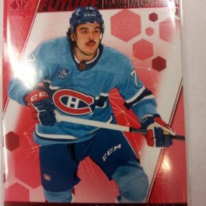 2022-23 UD SP Authentic future watch red Arber Xhekaj