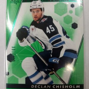 2022-23 UD SP Authentic future watch green Declan Chisholm