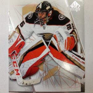 2022-23 UD SP Authentic John Gibson