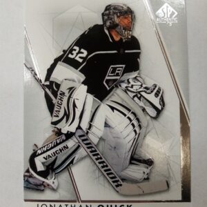2022-23 UD SP Authentic Jonathan Quick