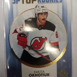 2022-2023 Upper Deck SP Authentic Top Rookies Blue Nikita Okhotiuk