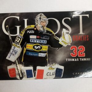2009-2010 Cardset SM-Liiga Ghost Goalies Tuomas Tarkki