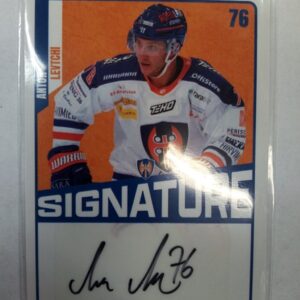 2023-2024 Cardset SM-Liiga Signature Anton Levtchi 76/100