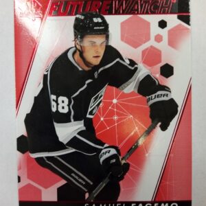 2022-23 UD SP Authentic future watch red Samuel Fagemo