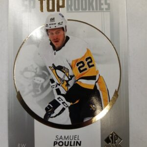 2022-2023 Upper Deck SP Authentic Top Rookies Samuel Poulin