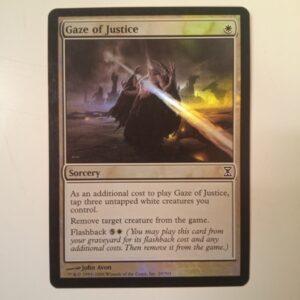 MTG Gaze of Justice