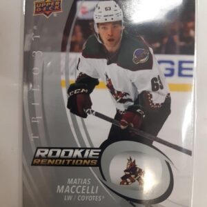 2022-23 Trilogy Rookie Renditions Matias Maccelli