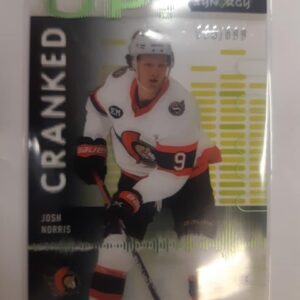2022-23 Upper Deck Synergy Cranked Up! /249 Josh Norris