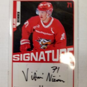 2023-2024 Cardset SM-Liiga Signature Viljami Nieminen