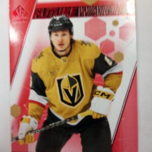 2022-23 UD SP Authentic future watch red Kaedan Korczak