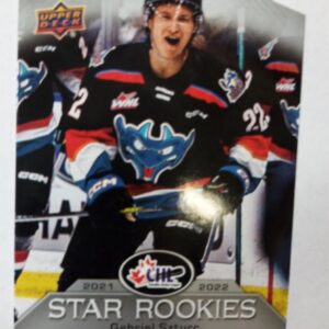 2022-23 Upper Deck CHL Star Rookies Gabriel Szturc